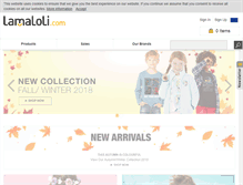 Tablet Screenshot of lamaloli.com